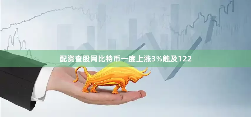 配资查股网比特币一度上涨3%触及122
